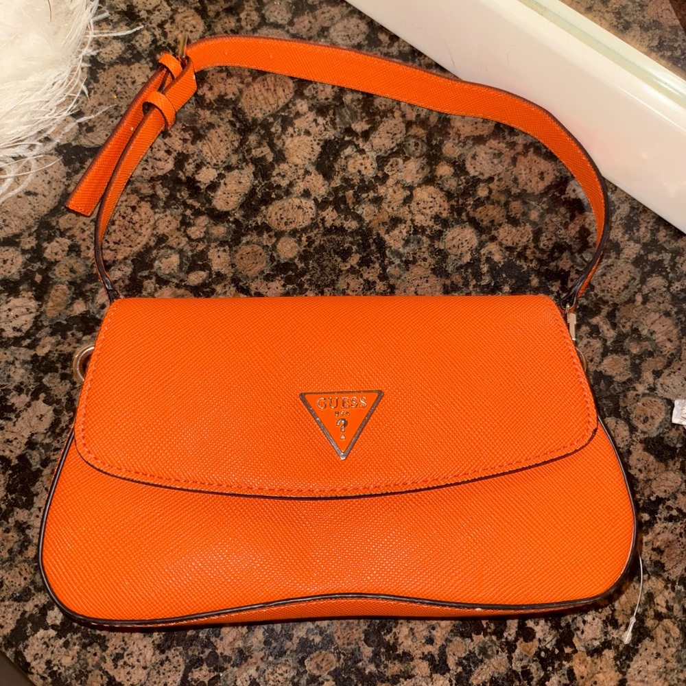 Guess Bold Orange Shoulder Bag